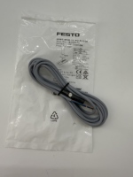 SDBT-MSB-1L-PU-K-2-LE Asli untuk Sensor Kedekatan Magnetik PNP 3-Kawat T-Slot Saklar Otomatis Silinder Pneumatik Otomatisasi