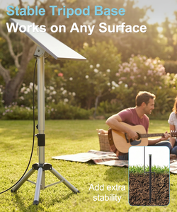 Adaptador de Trípode Starlink Gen 3, Soporte Ajustable (V3) para Antena Estándar, 35.447.2, Altura 90, Inclinación, Plegable, Resistente al Agua, para Exteriores - Product Image 6