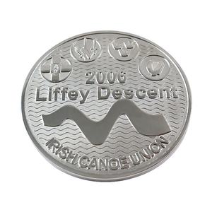 Espejo de Metal grabado en monedas de plata, recuerdo único en blanco - Product Image 2