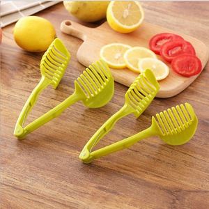 Tomato Slicers Cutter Holder Onion Fruit <b>Vegetable</b> Food Tong Orange Lemon Tomato Slicer - Product Image 3