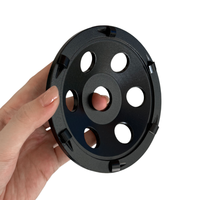 Meule à tronçonner PCD de 125 mm, dents PCD haute densité pour le décapage de revêtements d'époxy, de peinture et de colle