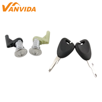 Cylindre de serrure de porte de voiture OE 6001550787 6001550788 pour RENAULT DACIA DUSTER