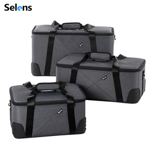 Selens 55*31*24CM SMP2_<span class=keywords><strong>LC</strong></span>-M équipement de <span class=keywords><strong>photographie</strong></span> caméra boîte de vitesses stockage d'équipement étanche lumière étui de transport sac fourre-tout - Product Image 1