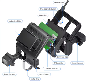 Caméra embarquée 4 canaux, traceur GPS pour camion, enregistreur vidéo de voiture 4G, ensemble de surveillance CCTV comprenant un <span class=keywords><strong>suivi</strong></span> sur PC, GLONASS, LBS, <span class=keywords><strong>carte</strong></span> SD - Product Image 2