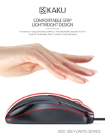 Kaku marque HOT Bulk pas cher USB filaire souris pour ordinateur de bureau travail