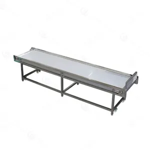 Sayuran Buah Menyortir Conveyor/Memilih Meja untuk Pengolahan Baris