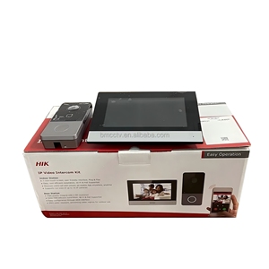 <span class=keywords><strong>Kit</strong></span> d'interphone vidéo IP à écran tactile HIK 7 pouces pour villa ou <span class=keywords><strong>maison</strong></span> DS-KIS603-P(C) - Product Image 2