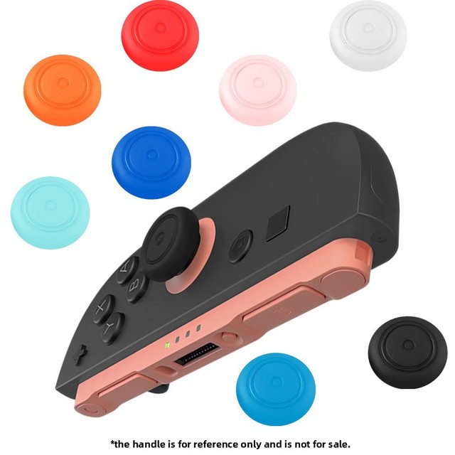 For 2 Joystick Caps & Dual-Ring Protector for Game Console Controller Accessories