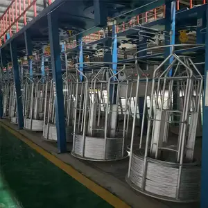 High carbon steel wire hot dipped galvanizing machine