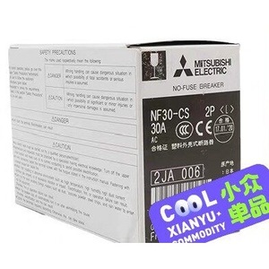 Interruptor de Circuito de Aire Mitsubishi NF30-CS 10A 2P para Uso Industrial - Product Image 1