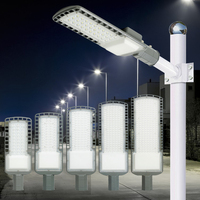 Lampadaire LED pour projets municipaux, étanche IP66, AC85-265V, extérieur, route, autoroute, parking, aluminium, 30W, 50W, 100W, 150W, 200W