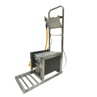 Nettoyeur de bottes électrique automatique avec processus de nettoyage à l'acide Utilisation agricole 84 cm X 25,5 cm