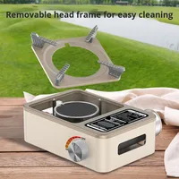 Réchaud à gaz portable infrarouge mini coupe-vent à flamme haute au butane pour camping et pique-nique, nouveau modèle en gros à prix abordable de Chine