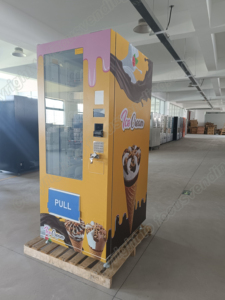 Commerciale completamente automatico 220v/50HZ capacità di produrre 280 tazze ad alta efficienza soft gelato distributore automatico - Product Image 5