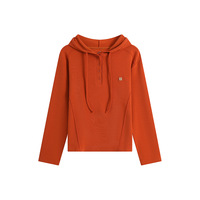 Sweat à capuche doublé en viscose pour femme, manches longues, automne/hiver, en molleton allemand, sous-couche thermique