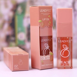 Huile à lèvres Leadface, 24 pièces, 6 saveurs fruitées, transparente, hydratante, brillance fruitée douce, gloss à lèvres en stock, vente en gros - Product Image 5