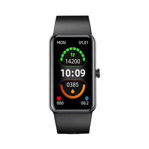 DF M2 Nouveauté Montre connectée avec écran couleur, étanche IP67, moniteur de fréquence cardiaque, mesure de l'oxygène sanguin, 210 mAh - Product Image 5