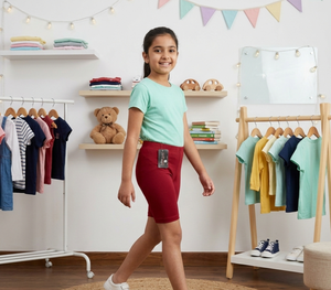 <b>Ladies</b> 2/4 Satin Short Pants Size M Smooth Soft Fabric Elastic Waist Casual Home Wear Sports Inner <b>Slip</b> Shorts - Product Image 6