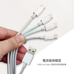Cable USB A a Tipo C de color blanco puro para Samsung, cable de carga rápida de 100 cm y 5 A, cable de datos duradero de 100 cm - Product Image 5