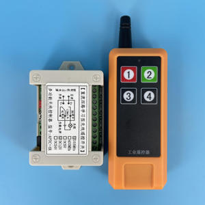 รีโมทคอนโทรลรับสัญญาณ 12V 24V สวิตช์รีโมทคอนโทรล 4 ช่อง รีโมทคอนโทรล 4 ปุ่ม รุ่น APDC-4K - Product Image 1