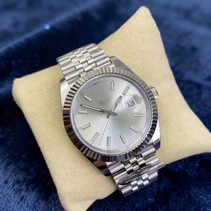 41mm không thấm nước bạc thép đồng hồ cơ khí tự động chính xác thủ công đồng hồ công ty đặt hàng số lượng lớn <span class=keywords><strong>2025</strong></span> - Product Image 3