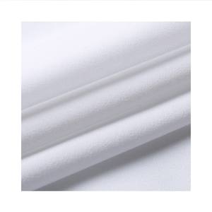 Tela de poliéster, forro polar de piel de melocotón cepillado tela de lino de Primavera de sarga lisa - Product Image 5