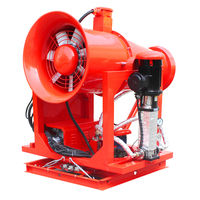 Pulvérisateur de brume d'eau électrique Zhenton série ZT, écologique, 40 m, canon à brouillard automatique avec une portée de 4800 m²