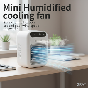 Ventilador <span class=keywords><strong>de</strong></span> <span class=keywords><strong>Aire</strong></span> Acondicionado Personal Mini, Silencioso, Ultraligero, con Batería <span class=keywords><strong>de</strong></span> Alta Capacidad, Portátil, con Dos Modos <span class=keywords><strong>de</strong></span> Velocidad - Product Image 1