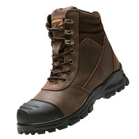Botas de Seguridad Zstep en Stock, con Cierre, Directamente de Fábrica, de Cuero Nubuck Genuino de Excelente Calidad, con Entrega Rápida para Hombre
