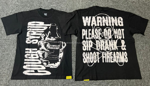 Áo thun nam chất lượng cao 100% cotton in hình, kiểu dáng rộng, in hình dòng chữ THAT'S a AWFUL LOT of COUGH SYRUP (mới về) - Product Image 2