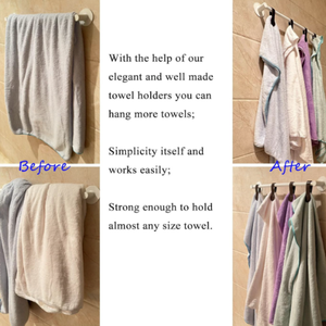 Yy PU Da Khăn Clip Với Nam Châm Khăn Móc Tắm Và Nhà Bếp Phụ Kiện Cho Treo Khăn Tắm - Product Image 3