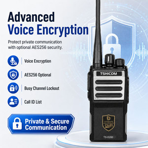 Radio bidirectionnelle portable analogique numérique DMR VHF UHF 5W VOX pour usage professionnel - Product Image 2