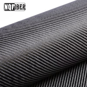 NQFIBER Rollo de tela de fibra de carbono de alta densidad 1K 3K 6k <span class=keywords><strong>12k</strong></span> Tela de sarga lisa de fibra de carbono 200gsm 240gsm 320gsm Tela T300 - Product Image 6