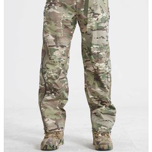 Conjunto de Chaqueta y Pantalones SFB29 715 para Hombre, Carcasa Rígida, Totalmente Cosida, con Cierre, Transpirable, Ligera, Resistente al Viento e Impermeable, para Deportes al Aire Libre - Product Image 3