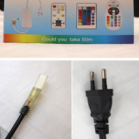 Pengontrol LED Strip RGB IR 24-Tombol Pintar Kustom Pabrik, USB Aluminium IP65 untuk Lampu LED Strip SMD RGB 5050 Model 2025