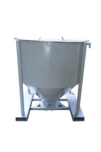 Croquettes à béton manuelles pour chariot élévateur/grues, godet à béton à structure compacte - Product Image 5