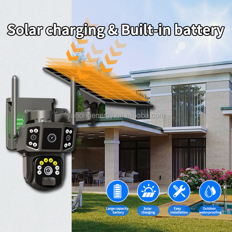 High Definition 4G Solar CCTV Camera for Enterprise and Household Use-Wholesale Price · image 4