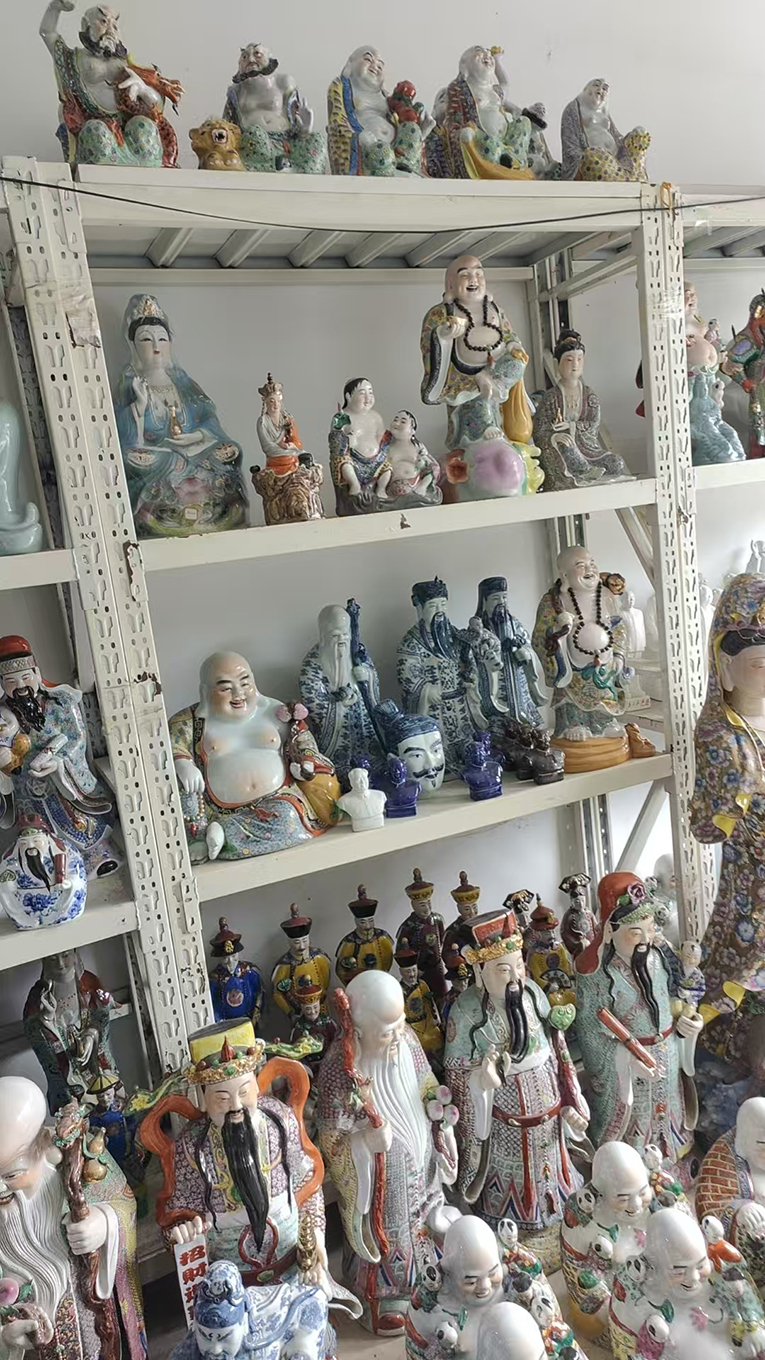 銅 細工 中国神話八仙過海 屏風 挿屏 茶台 文机 装飾品 工芸品 置物 手工制作的青花瓷八仙雕像手绘中国神话人物雕塑| Alibaba.com