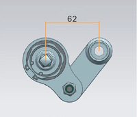 Llave Multiplicadora de Torque de Acero al Carbono Plateado, Ahorra Esfuerzo, Herramienta Portátil para Reparación de Neumáticos de Camiones y Coches, Kit de Emergencia para Vehículos, 5 Piezas Resistentes