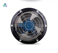 Ventilateur de ventilation industriel mural puissant pour restaurant, cuisine, sous-sol, extracteur d'air