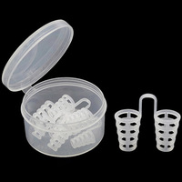 4 pièces Anti-Ronflement Silicone Dilatateur Nasal Arrêter De Ronfler Cônes Respiration Facile Évents de Nez