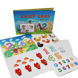 Vendita calda eco-friendly <span class=keywords><strong>bambini</strong></span> Montessori giocattolo educativo stampa prezzo di fabbrica occupato libro tranquillo libro per <span class=keywords><strong>attività</strong></span> per <span class=keywords><strong>bambini</strong></span> - Product Image 2