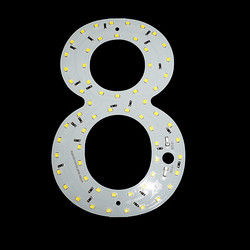 Светодиодные буквы-вывески OEM/ODM, 350 мм, высокая яркость, на аккумуляторе 12 В, для наружного использования, случайный выбор для Дня святого Валентина - Product Image 2