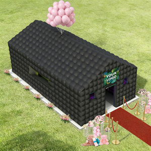 Carpa Inflable Cúbica Personalizada para Festivales al Aire Libre, Discoteca Inflable LED con Luces, <span class=keywords><strong>Casa</strong></span> de Carpa Inflable Portátil para Fiestas - Product Image 1