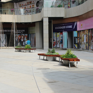 119E personnalisation professionnelle extérieur grand repère indicateur décorations confortables Sculptures en acier inoxydable Art évidé - Product Image 5