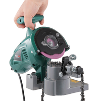 Mini-meuleuse électrique de 4 pouces, machine à aiguiser les chaînes de scie DIY, moteur à balais 250W, légère