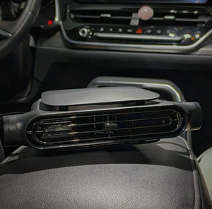 Compact Portable Car Headrest Bladeless Fan <b>USB</b> Powered Easy Install Seat Back Cooler Fan for Automotive Shop Fleet Use - Product Image 2