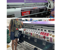 Imprimante grand format textile Guangzhou GEDTech 6 pieds 6,2 pieds simple XC90 10 pieds tête d'impression I3200 imprimante à solvant écologique