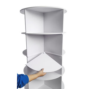 Étagères de vente au détail en carton <span class=keywords><strong>ondulé</strong></span> personnalisées, étagères d'affichage en PVC pour épicerie, pour supermarché - Product Image 5