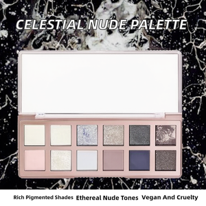 <span class=keywords><strong>Paleta</strong></span> <span class=keywords><strong>de</strong></span> Sombras <span class=keywords><strong>de</strong></span> Ojos Revolucionaria Celestial Icon Ethereal Nudes, 12 <span class=keywords><strong>Colores</strong></span> Brillantes, Altamente Pigmentada, Vegana - Product Image 2